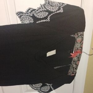 Talbots Black Knit Garment